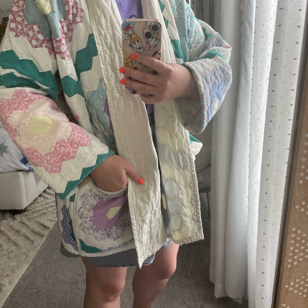 Vintage Quilt Patchwork Jacket